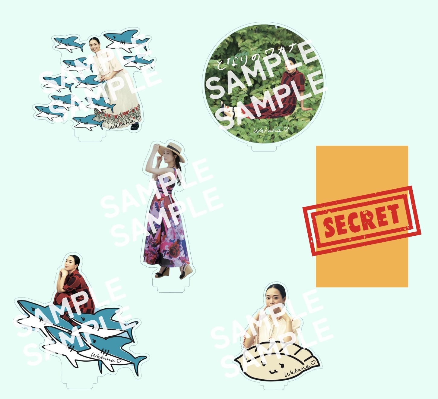 『Wakana Botanical Land “Music Party Vol.3～トーク&ライブ～”』アクリルスタンド(ランダム)