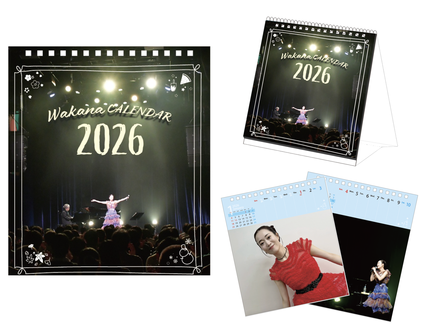 Botanical Land限定グッズ『Wakana calendar 2026』