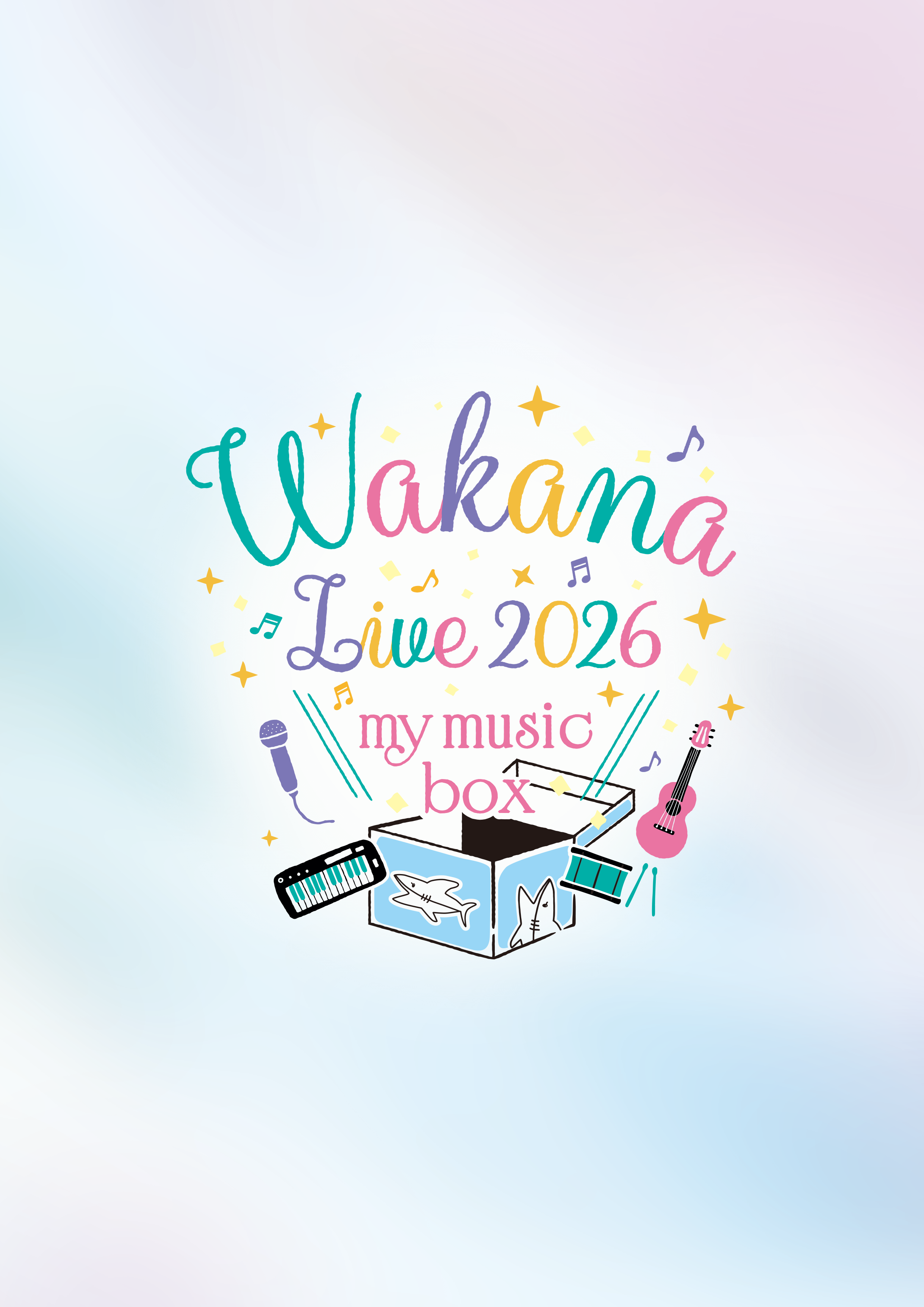 『Wakana Live 2026 〜my music box〜』パンフレット(ステッカー付き)